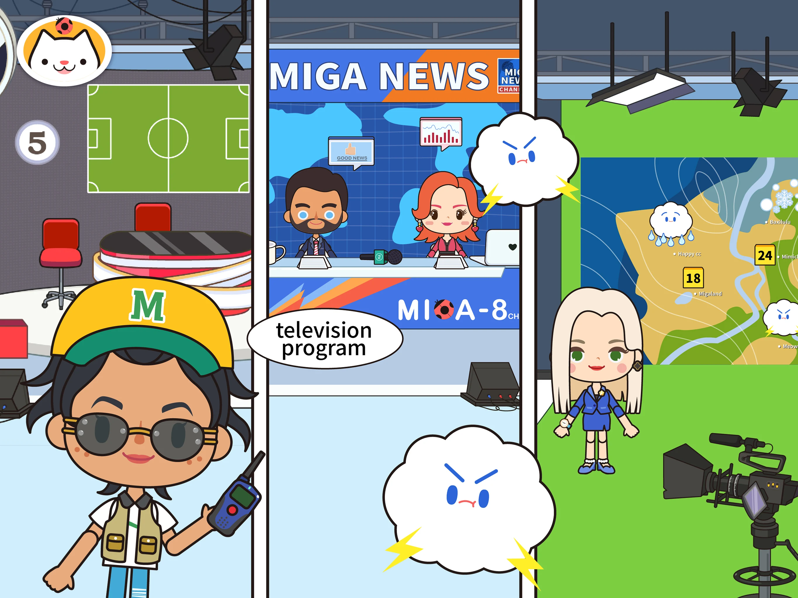 Miga Town: My TV Shows screenshot